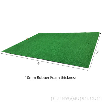 Simulador de golfe Outdoor Grass Golf Practice Mat